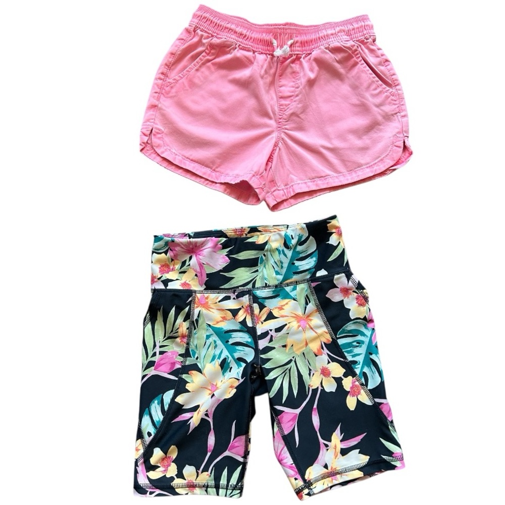 2-Piece Set Old Navy and Jumping Bean Girls Shorts- Size M 8